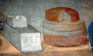 castello Issogne affreschi fontina