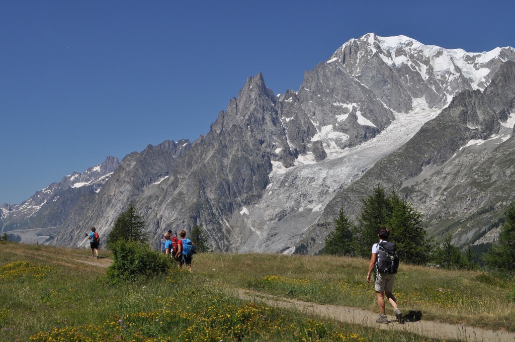 Val Ferret, sul percorso del Tour du Mont Blanc