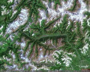 Valle d'Aosta satellite